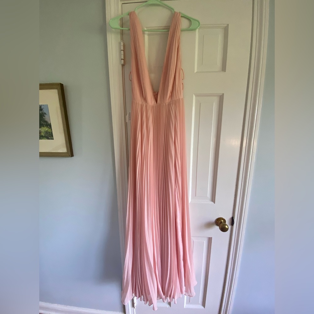 Fame and Partners
The Allegra Dress, pale pink
Never worn - tags on